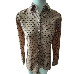 Shapes LS Shirt Button Down Size Small